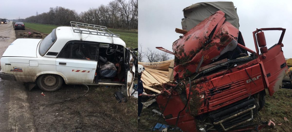Под Сальском в аварии погиб человек, еще двое — пострадали