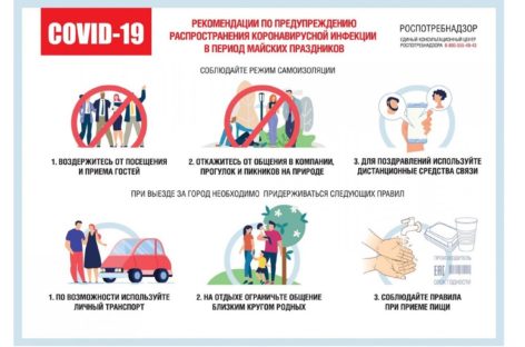 Роспотребнадзор дал сальчанам рекомендации на майские праздники