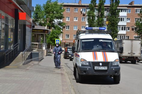 В Сальском районе проходит большая дезинфекция