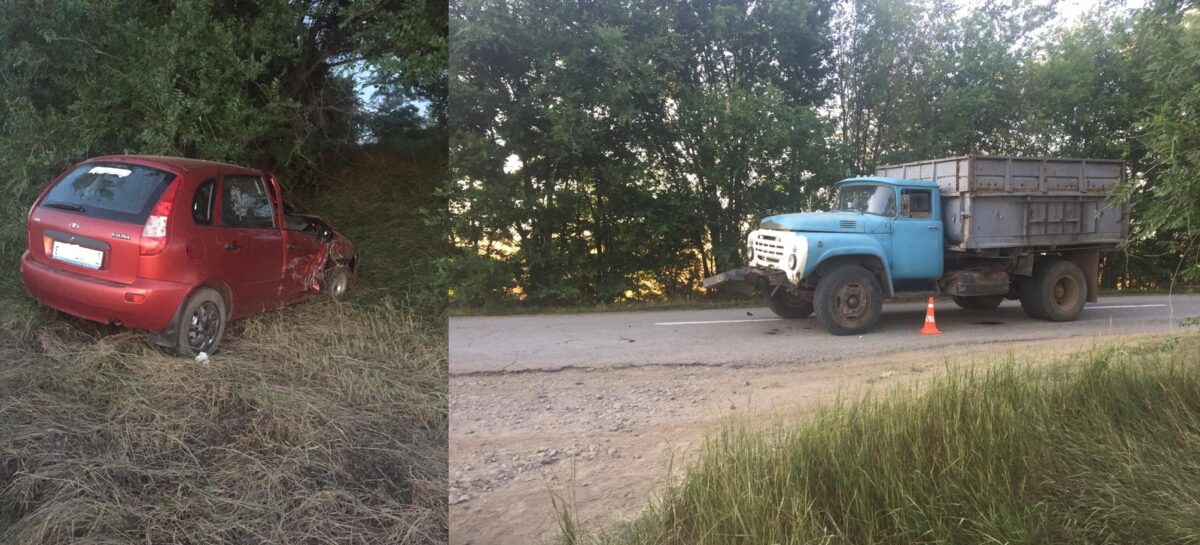 В ДТП под Маяком пострадали женщина и мальчик