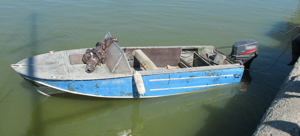 В акватории Веселовского водохранилища сотрудники транспортной полиции пресекли незаконный вылов биоресурсов