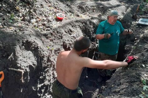 Сальские поисковики вернулись с последней в этом году летней «Вахты памяти» в Куйбышевском районе