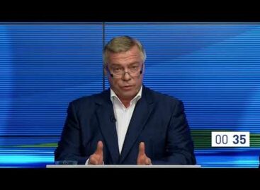 Василий Голубев: «Я обязан быть рядом с людьми». Губернатор покинул теледебаты и уехал в Тарасовский район на пожар (видео)