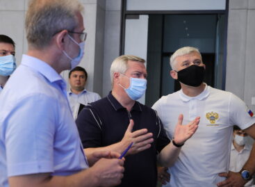 Василий Голубев и Евгений Дитрих обсудили проект создания Ростовского транспортного кольца