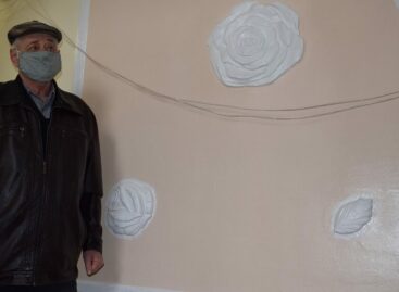 В подъезде одного из многоквартирных домов в Сальске появились лепнина и картины