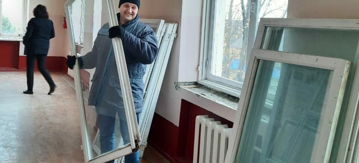В школе № 5 в Сальске пришло время ремонта