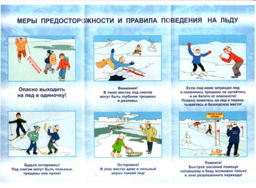 О чём нельзя забывать, находясь на водоемах зимой