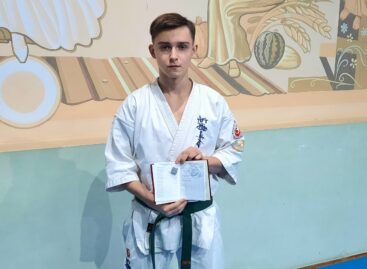 Среди сальских каратистов появился новый кандидат в мастера спорта