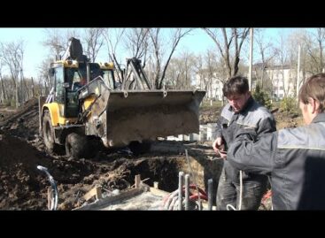 В Гиганте продолжается реконструкция парка