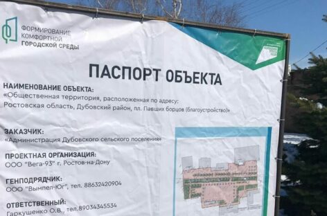 Под наблюдением: на объектах благоустройства на Дону будут установлены видеокамеры