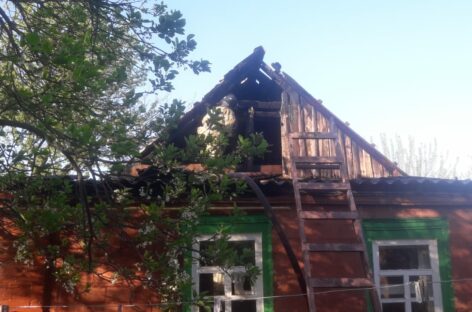 В Сальске ранним утром случился пожар