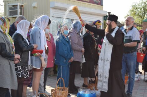 «Христос Воскресе!» Сальчане отпраздновали святую Пасху