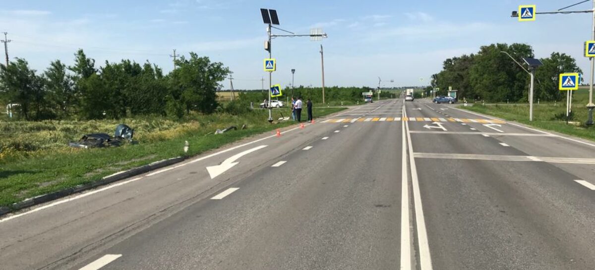 В аварии пострадали несовершеннолетние