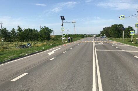В аварии пострадали несовершеннолетние