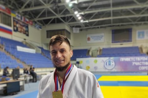 Андрей Демидов взял «золото» на чемпионате России по дзюдо «Спорт слепых»