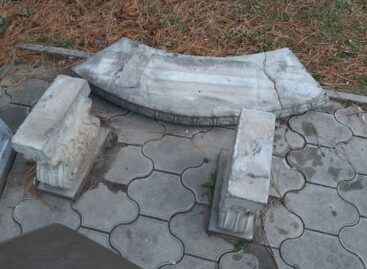 Печальную участь вечно разбитых фонарей на площади Юбилейной в Сальске разделили скамейки