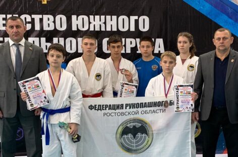 В Волгодонске состоялось первенство Южного федерального округа по рукопашному бою