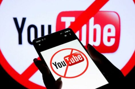 Видеохостинг YouTube, ведет блокировку каналов российских СМИ