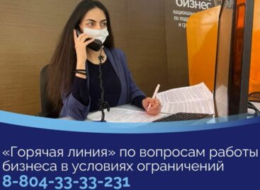 Для поддержки бизнеса в условиях ограничений запустят горячую линию