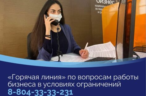 Для поддержки бизнеса в условиях ограничений запустят горячую линию