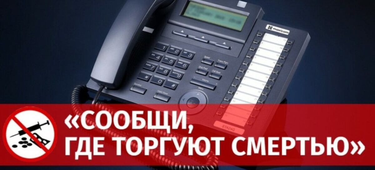 Сообщи, где торгуют смертью!