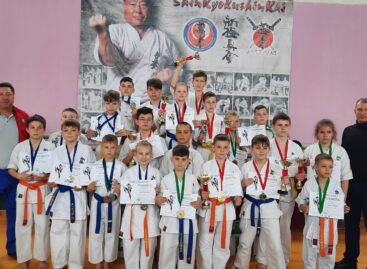В спортивном комплексе п. Приречный прошло VII первенство  Сальска по киокусинкай каратэ
