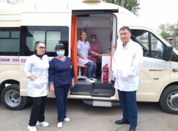 В Сальском районе начал работу выездной медицинский модуль на базе микроавтобуса «ГАЗель»