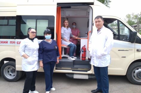 В Сальском районе начал работу выездной медицинский модуль на базе микроавтобуса «ГАЗель»