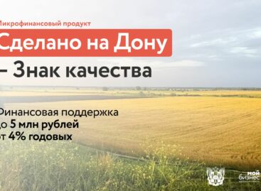Предприятия-участники системы «Сделано на Дону» могут воспользоваться льготным микрофинансовым продуктом