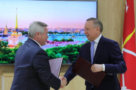 Глава Дона возглавил делегацию на Днях культуры Ростовской области в Санкт-Петербурге