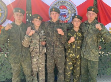 Сальские «бойцы» приняли участие в военно-полевых сборах в рамках подготовки юных спортсменов в станице Вёшенской