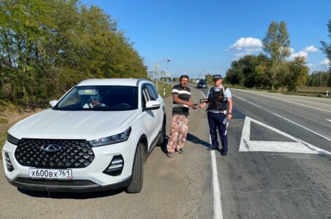 На дорогах Сальского района идёт декадник безопасности
