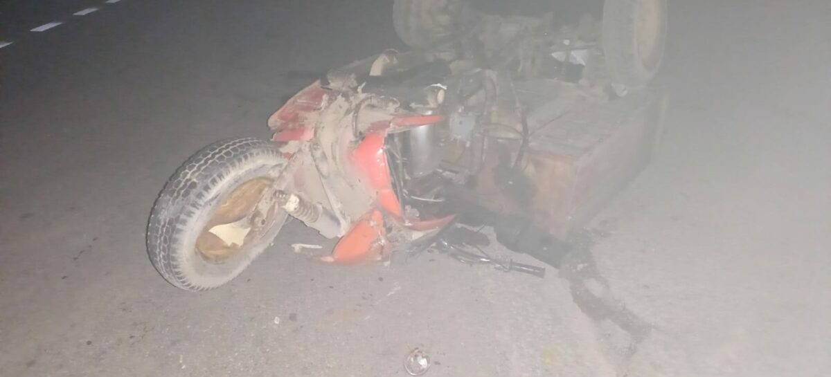 В Сальском районе в аварии погиб водитель мотороллера