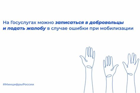 Дончане могут записаться в добровольцы через госуслуги
