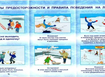 Жителям Сальского района напомнили о правилах поведения на льду
