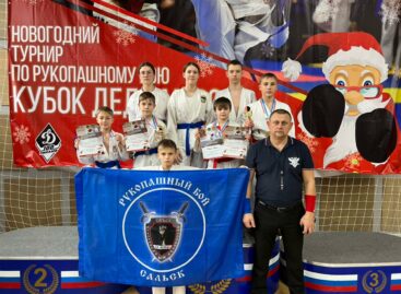 Новогодний турнир: сальские рукопашники побывали на «Кубке Деда Мороза»