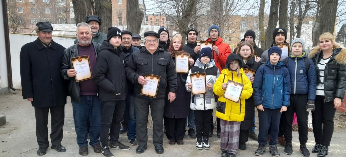В Сальске прошёл первый в этом году турнир по шашкам