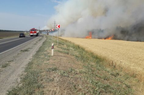 Сальчанам напомнили, как вести себя в наступающем пожароопасном сезоне