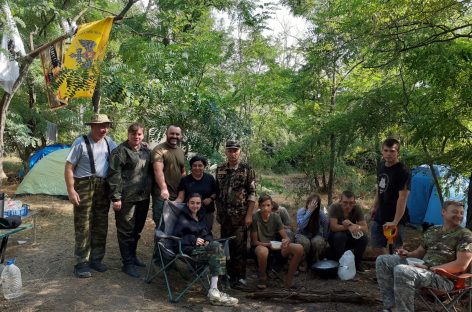 Представители Сальского филиала «Миус-фронта» приняли участие в вахте по поиску и подъёму наших бойцов в Неклиновском районе