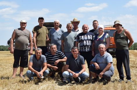 Урожай хлеба — в закромах: ООО «Владимирское» одним из первых в районе завершило уборку зерна нового урожая
