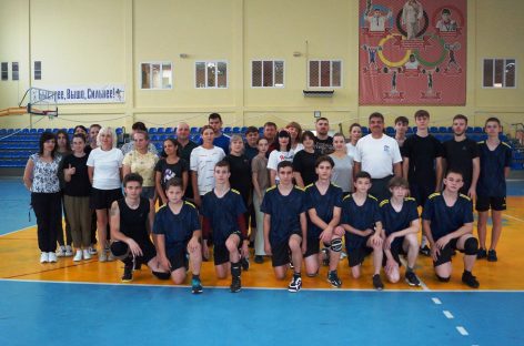 В спорткомплексе «Сальский» состоялось спортивное мероприятие в рамках Всероссийского спортивного марафона «Сила России!»