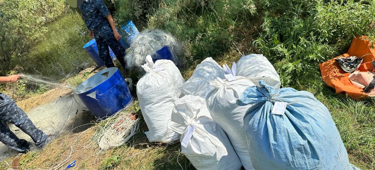 Сотрудники транспортной полиции Волгодонска пресекли незаконный вылов биоресурсов