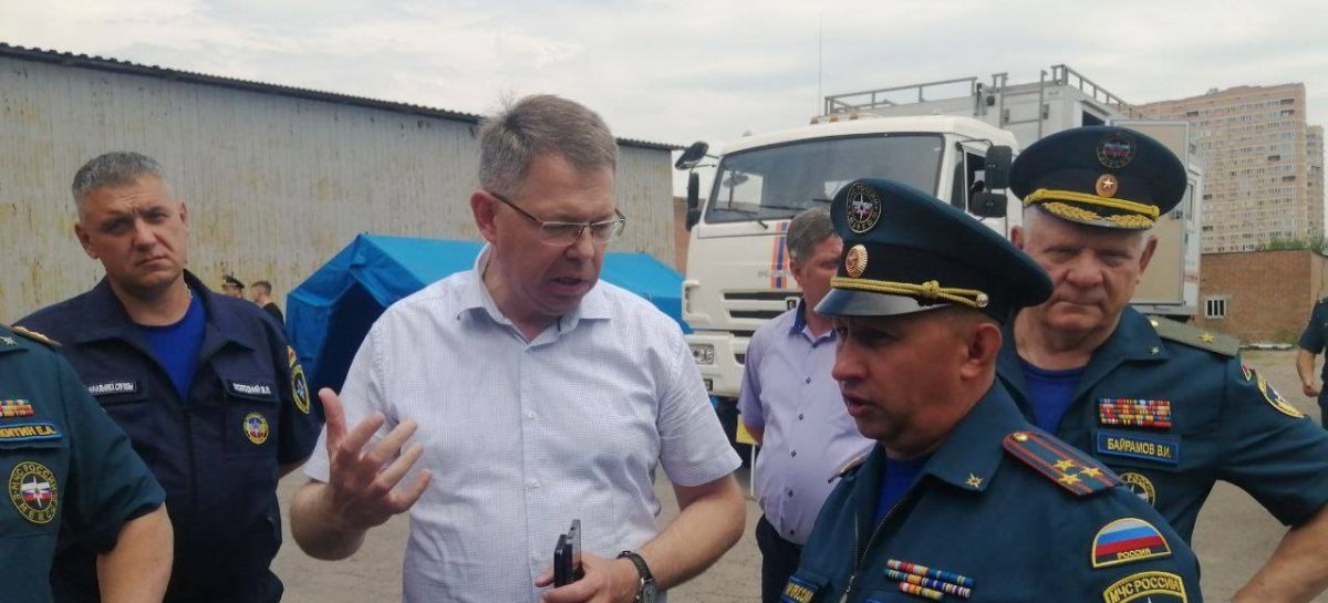 Ростове-на-Дону проведено тренировочное развертывание подвижного пункта управления
