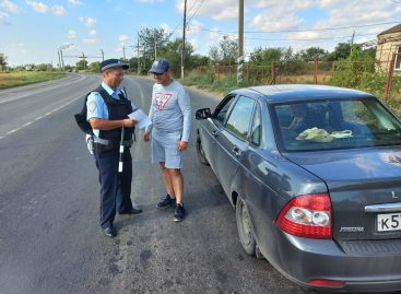 В Сальском районе в ближайшие выходные пройдёт операция «Детское кресло»