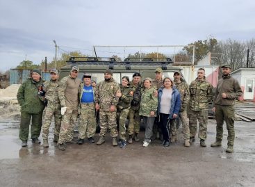 Волонтёры Сальского филиала благотворительного фонда «Святогор» доставили в ДНР очередную партию гуманитарной помощи