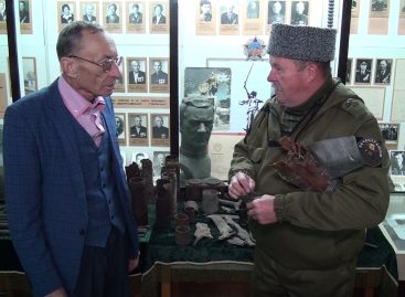 Из каждой поездки на Донбасс волонтёры благотворительного фонда «Святогор» привозят экспонаты для историко-краеведческого музея РДК