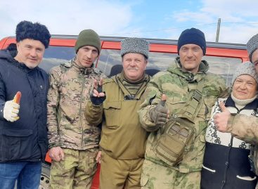 Очередная поездка волонтеров благотворительного фонда «Святогор» на Донбасс состоялась в один из первых дней нового года