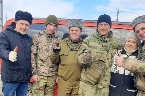 Очередная поездка волонтеров благотворительного фонда «Святогор» на Донбасс состоялась в один из первых дней нового года