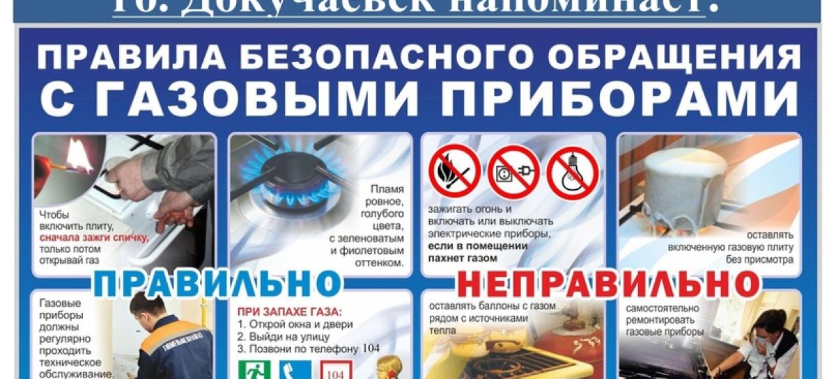 Сальчанам напомнили о соблюдении пожарной безопасности при эксплуатации газового оборудования