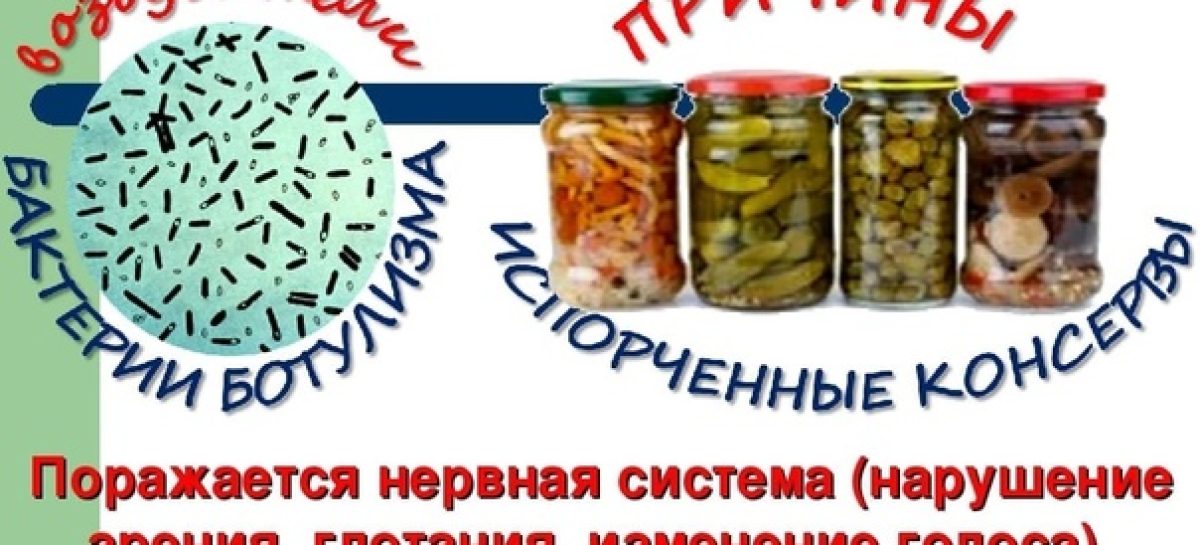 Специалисты Роспотребнадзора в очередной раз предупредили сальчан об опасности ботулизма